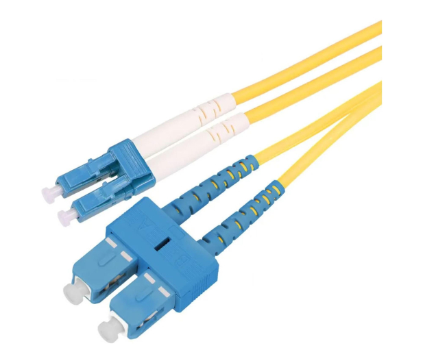 ExtraLink SC/UPC-LC/UPC Patchcord Jednomodowy Duplex 3mm 5m - 1543758 - zdjęcie